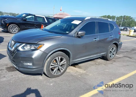 2017 Nissan Rogue S/Sl from USA, damaged, VIN 5N1AT2MT5HC784189